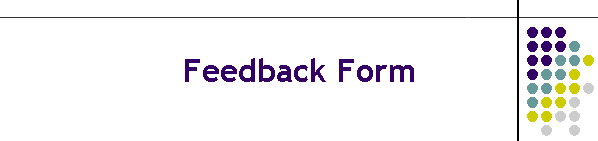 Feedback Form